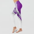 thumbnail image 2 of B91xZ Women Pants for Work Workout Running Legging,Purple L, 2 of 4