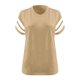 thumbnail image 3 of Cutuoiiu Plus Size Shirts for Women Summer V Neck Solid Color Oversized Tops Gifts, 3 of 3