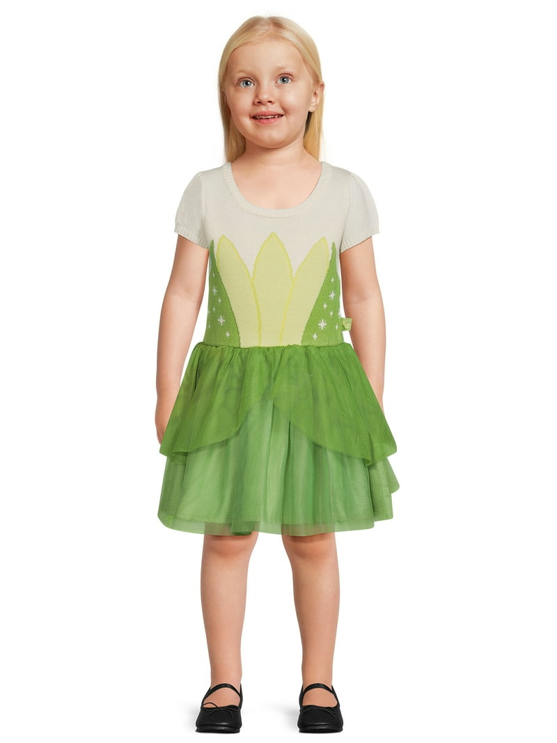 Disney Toddler Girls Princess Tiana Cosplay Dress, Sizes 12M-5T -  Walmart.com