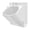 White, variant on Corner Wall Planter for Outdoor Use,Vertical Hanging Plant Pot Right Angle Design,Space Saving Container for Apartment Balcony,Single Hole Flower Pot for Herbs and Small Plants