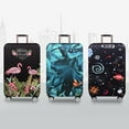 thumbnail image 5 of Eoperou Flower Print Elastic Dust Proof Travel Suitcase Luggage Protective Cover Case, 5 of 8