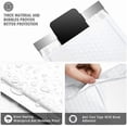 thumbnail image 2 of 30 Pieces Padded Envelopes, Bubble Mailers, Black 13*18Cm, 2 of 5
