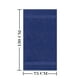 thumbnail image 3 of Toalla Segovia Medio Baño 75cm X 130cm Azul Marino, 3 of 4