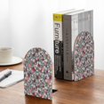 thumbnail image 5 of Lsque Daisies Flowers Printed Wood Bookends,Non-Skid Bookend for Shelves,Heavy Duty Support Bookends,Non-Slip Foam Pads for Office, Home, and Library,1 Pair, 5 of 8