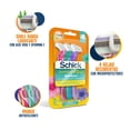 thumbnail image 3 of Rastrillo Schick Quattro4 You Rainbow con Alore vera y Vitamina E, 3 of 4