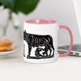 thumbnail image 3 of CafePress - Romulus And Remus Mugs - 11 oz Ceramic Mug - Novelty Coffee Tea Cup, 3 of 4