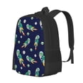 thumbnail image 6 of Sigee Astronaut Dinosaur for Simple large capacity backpack Travel Laptop Backpack, Business for Travel and Daily Use, 6 of 9
