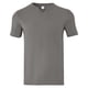thumbnail image 1 of Camisas Elvqul Hombre Gris Casuales Manga Corta sin Estampado Cuello en V Abotonada, 1 of 4