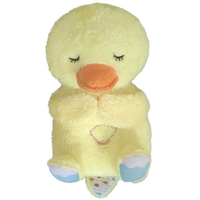 Juguetes de peluche con música animal con movimiento respiratorio para niños y bebés (ganado)