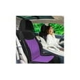 thumbnail image 4 of FH Group Ultra Modern Quilted Leatherette Car Seat Covers, Universal Fit Purple Full Set with Air Freshener, 4 of 10
