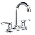 thumbnail image 1 of Llave Mezcladora Baño Lavabo Alfa  Cromado de Acero Inoxidable Manerales Piruli, 1 of 3