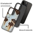 thumbnail image 3 of Case for iPhone 15 Pro, Rusty Iron Phone Case for Men Girls Boy Kids Women, Dual-Layer Hard Shell Silicone Cover Shockproof Protective Case for iPhone 15 Pro, 3 of 6