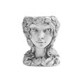 thumbnail image 2 of SHENGXINY Garden Decor Clearance Head Planter Face Flower Pot Decorative Girl Statue Planter Pot Indoor Outdoor Outdoor Decorations For Patio, 2 of 5