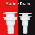 thumbnail image 5 of Drainage Hull Drain Bilge Sewage Outlet Canoe Marine Drain Tube Pipe Plug Fishing Boat Hole Kayak Accessories 6 POINTS, 5 of 7