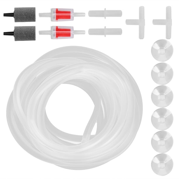 Juego de aire para pecera, control de tubo de oxígeno para acuario, juego de aire para acuario, accesorios de aire para acuario, funcionalidad de alta precisión