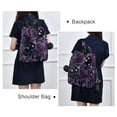 thumbnail image 6 of FORMRS Women's Travel Backpack Purse Anti-Theft Hidden Pockets Casual Shoulder Bag, Roses and Pearls, 6 of 7