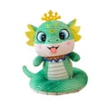 thumbnail image 5 of Vaveren Chinese New Year Snake Plush Toy Lunar New Year Ornament Party Favors Gift Snake Green, 5 of 8