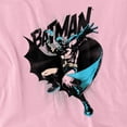 thumbnail image 2 of Batman Batarang Throw Women's T Shirt, Pink, X-Large, 2 of 6