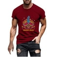 thumbnail image 1 of Camisa de Manga Larga Del Cuello Redondo Del Verano Del Carnaval Impresa de los Hombres, Suéter de Moda de Poliéster para el Uso Casual, Diario Y de Invierno, 1 of 3