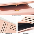 thumbnail image 3 of Monedero de estilo corto para mujer, sencillo, con múltiples tarjetas, bonito monedero para cambio de tarjetas para mujeres y niñas, 3 of 5