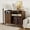 Brown, variant on Toauuo 27.6" Record Player Stand with Adjustable Shelves - Holds 350+ Vinyls, Media Console with Speaker Shelf & 2 Drawers, Turntable TV Stand for Living Room Bedroom