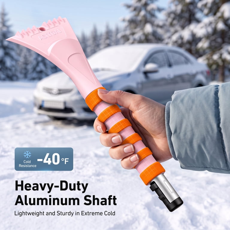 Snow Brush with Ice Scraper and Squeegee, 27 Inches photo 6