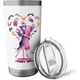 thumbnail image 5 of The Nightmare Before Christmas Jack Sally Scary Love Stainless Steel Insulated Tumbler, 5 of 6