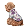 thumbnail image 5 of Salouo Fairy Flower Pattern Small Dog Hoodie Sweatshirts Dog Clothes Coat Clothing Puppy Sweater Outfit Pullover Pet Winter Coat Sweater Outfit-X-Large, 5 of 7