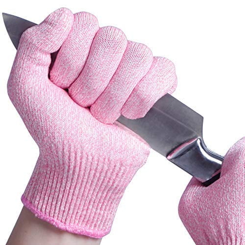 EVRIDWEAR Cut Resistant Gloves, Food Grade Level 5 Safety Protection