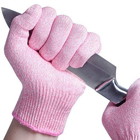 EVRIDWEAR Cut Resistant Gloves, Food Grade Level 5 Safety Protection Kitchen Cuts Gloves For cutting, Chopping, Fish Fillet, Mandolin Slicing and Yard-Work (Medium, (Best Cut Resistant Work Gloves)