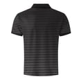 thumbnail image 5 of Maean Men's V Neck T Shirts Short Sleeve Basic Tee Summer Casual Solid Color Dressy Shirts M-4XL, 5 of 5