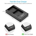 thumbnail image 3 of 2 Pack 3.85V 4800mAh Replacement Battery & Battery Charger for Arlo Pro 3, Arlo Pro 4, Arlo Ultra, 3 of 6