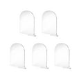 thumbnail image 1 of Paquete de 5 números de mesa de boda de acrílico con soportes, letreros de acrílico transparente en blanco Soporte de números de mesa para recepción Yuyangstore Tarjetas de lugar de acrílico transparente, 1 of 8