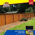 thumbnail image 2 of Wood Defender Semi-transparent Fence Stain RUSTIC OAK 5-gallon, 2 of 9