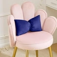 thumbnail image 3 of Petal Makeup Vanity Chair Back Pillow Adjustable Bow Throw Cushion Stylish Home Soft Headboard Car Backrest Decorative Throw, 3 of 3