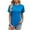 ☂012-Blue, variant on Summer Tops for Women 2026 Lace Round Neck Short Sleeve T-Shirts Casual Blouses Spring Fashion Clothes Vacation Outfits