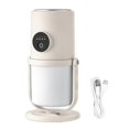 thumbnail image 1 of USB Rechargeable Desktop Humidifier, Quiet, Dual Mist Modes, 300ml, Cool Mist Humidifier with Stand for Bedroom, Travel, Office, Home, Beige, 1 of 4