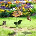 thumbnail image 4 of RRJ Bee Butterfly Hummingbird Water Feeder, Outdoor Metal Bird Bath Garden Decoration, Rust-Resistant Courtyard Patio Hanging Feeder for Attracting Pollinators and Wildlife, 4 of 7