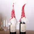 thumbnail image 3 of kladzum Gnomes Christmas Decorations Christmas Decoration Faceless Doll Wine Bottle Santa Claus Wine Bag Christmas Gnome Gifts, 3 of 4