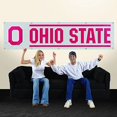 thumbnail image 2 of Pancarta gigante de 8 x 2 Party Animal NFL Ohio State Buckeyes, 2 of 2