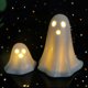 thumbnail image 3 of Matsuzay Paquete de 2 figuras de cerámica de lujo que añaden encanto a la decoración del hogar de Halloween. Resistentes y duraderas. Kits de decoración para fiestas, 3 of 6