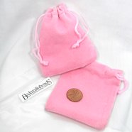 10 Soft Velvet Dark Red Small - Big Jewelry Drawstring Gift Pouches in ...