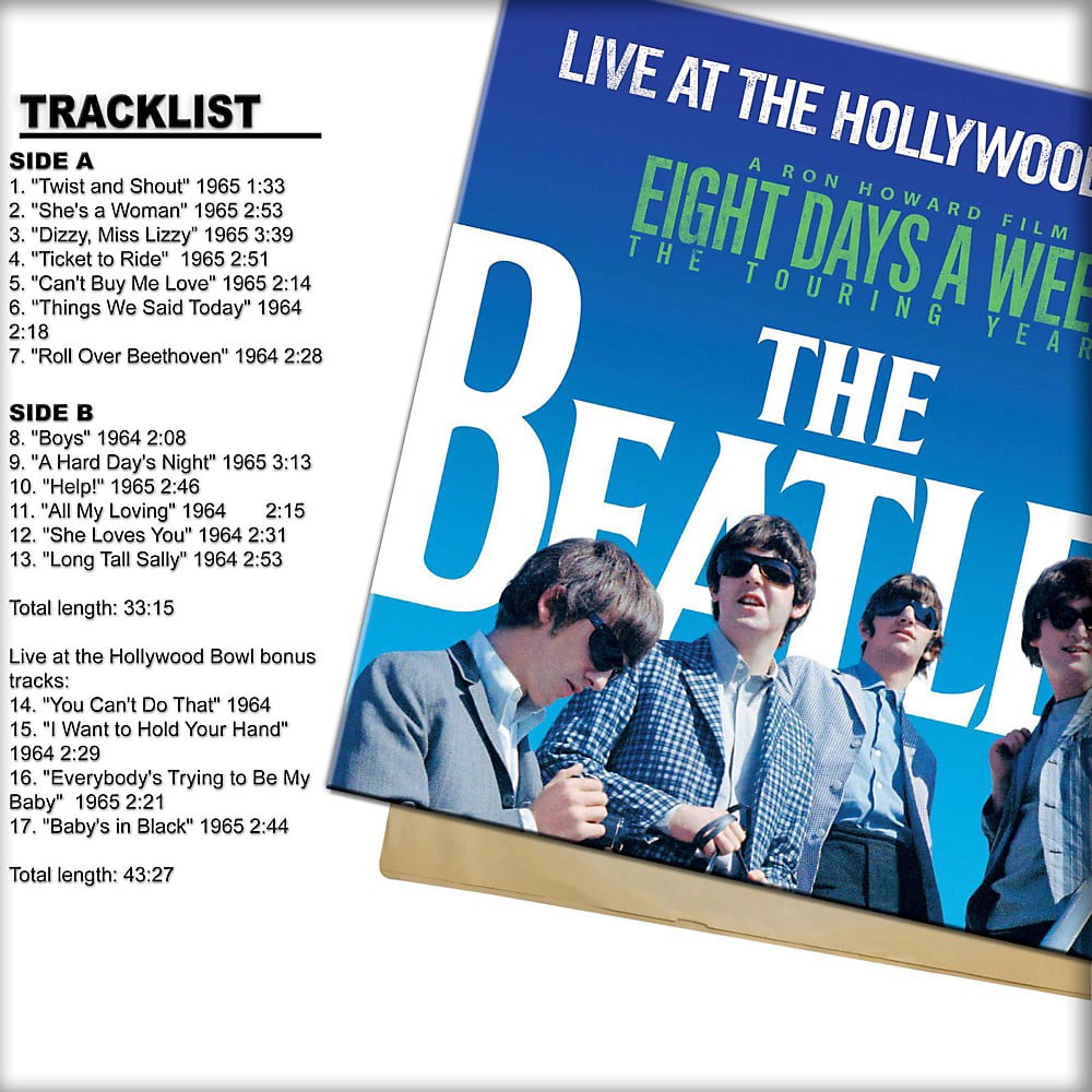 The Beatles - Live At The Hollywood Bowl - Vinyl - Walmart.com