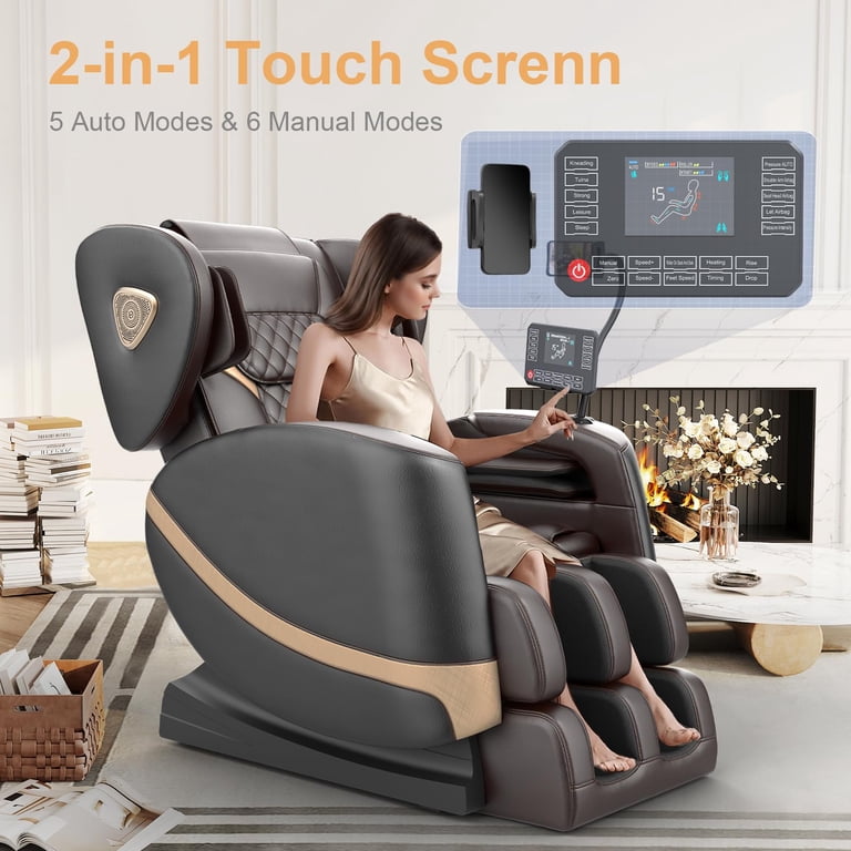 Znines Massage Chair, Full Body, Heating, Bluetooth - Walmart.com