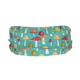 thumbnail image 3 of Easygdp Mushrooms Sports Headband Non Slip Headband Unisex for Head Circumference 19.6 - 22.4 inch, 3 of 9