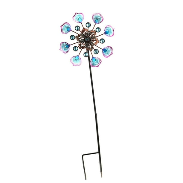 Decoración de 35 Pulgada Cola de , Enchufe de a Tierra , Artesanías Giratoria para Baoblaze Hilandero de molino de viento