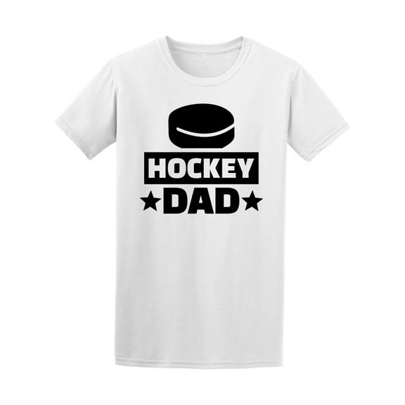 Sports Love Hockey Dad T-Shirt Men -Image by Shutterstock, Male XX-Large