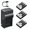 1 Charger + 3 Batteries, variant on Kastar AC & USB-C Battery Charger, Compatible with NB-3L NB-3LH Camera, for Canon PowerShot SD10 SD100 SD110 SD20 SD40 SD500 SD550 A80 Digital IXUS 700 750 i i5 IXY Digital 30 600 700