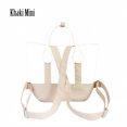 thumbnail image 1 of New obag universal back pack strap Microfiber Fabric Backpack Kit belt for big Classic Mini O bag khaki mini, 1 of 6