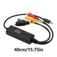 USB 2.0 Video Captures Card Video Converter S Video to USB C Captures ...